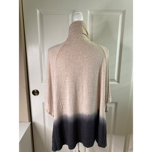 Status Waterfall Dip Dyed Ombré Cardigan Sweater - Picture 3 of 6